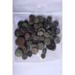 A COLLECTION OF OLD COINS. Weight 264g (qty)