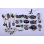 ASSORTED SILVER WARE including medals, pendants etc. (qty)