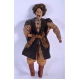 AN EARLY 20TH CENTURY RUSSIAN DOLL modelled as a male peasant. 30 cm high.
