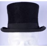 A Cierra pure felt top Hat . Size 62 .