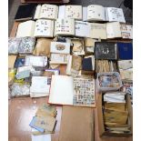 A huge quantity of stamps