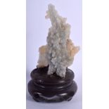 A VINTAGE CORAL TAXIDERMY SPECIMAN. 10 cm high.