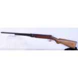 A Diana Model 25 tap-action under-lever .177 air rifle. 100cm