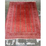 A Turkman rug 283 x 197 cm.