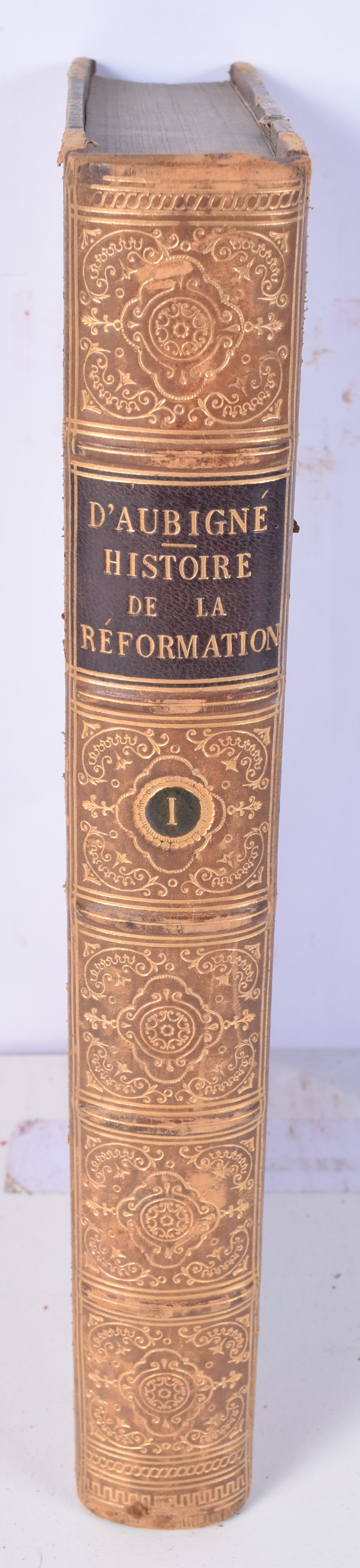 Book of the Histoire de La Reformation by J H Merle D'Aubigne 1843 .