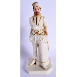 ROYAL WORCESTER RARE FIGURE OF SIR WALTER RALEIGH C. 1884 16cm High