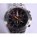 CITIZEN ECODRIVE CHRONOGRAPH. Dial 4.6cm incl crown, weight 159.5g