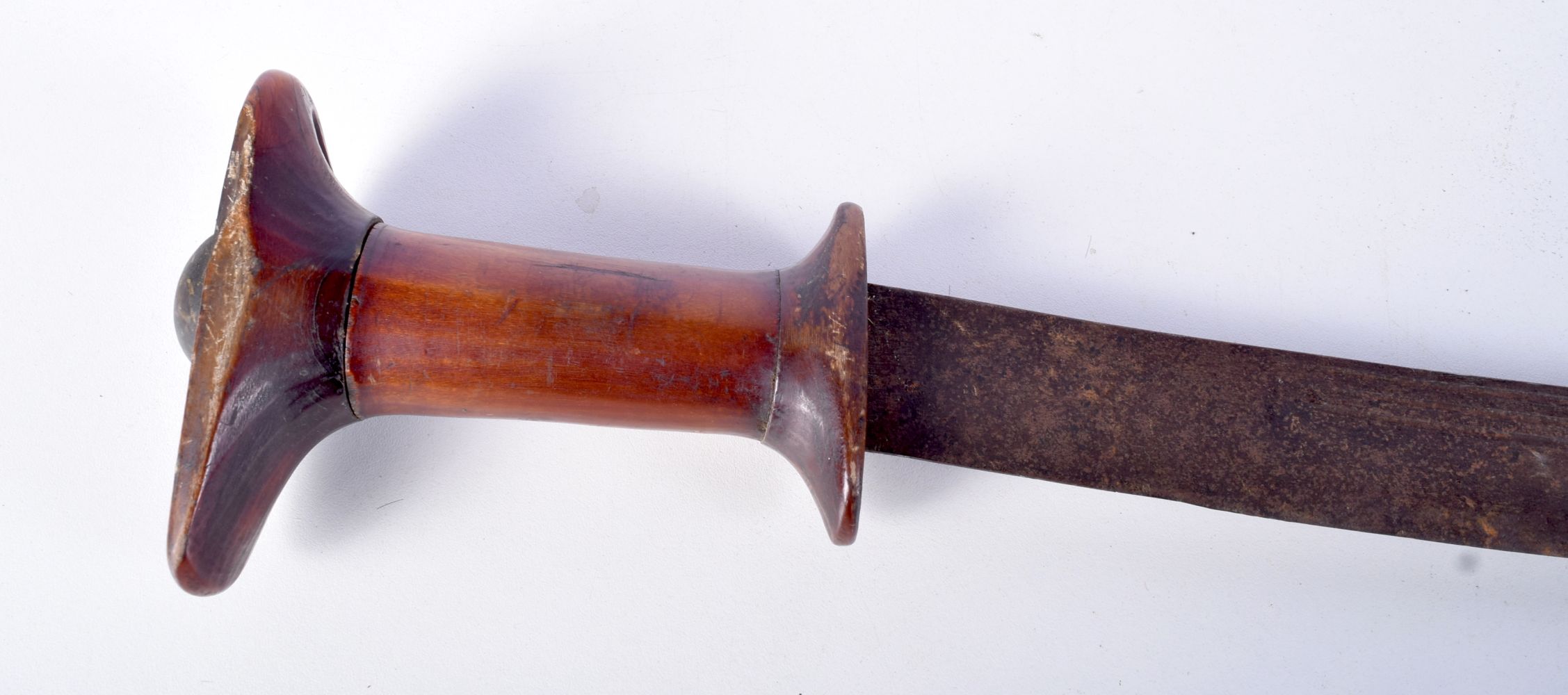 AN AFRICAN SHOTEL SWORD. 100 cm. - Image 2 of 7