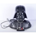 A Star Wars Darth Vader helmet telephone 27cm.