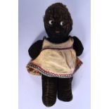 AN EARLY 20TH CENTURY ENGLISH PLUSH DOLL modelled in Ethnic clothing. 33 cm high.