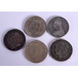 FIVE ANTIQUE COINS. Total weight 135g (5)