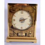 A RARE JAEGER LE COULTRE MARITIME ATMOS CLOCK. 22 cm x 15 cm.