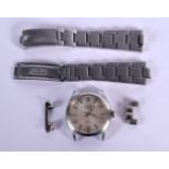ROLEX AIR-KING 34MM AUTOMATIC WITH BROKEN STRAP. 3.6cm diameter incl crown, weight 85.3g