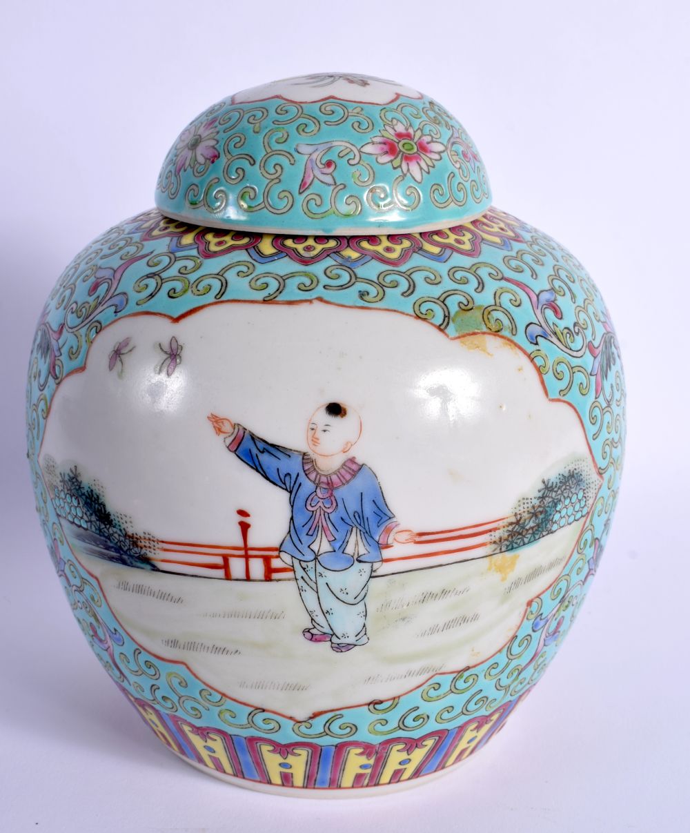 A COLLECTION OF EARLY 20TH CENTURY CHINESE CLOISONNE together with other porcelain etc. (qty) - Bild 5 aus 23