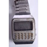 SEIKO CALCULATOR WATCH. 3.6CM DIAL