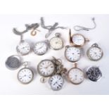 QUANTITY OF POCKET WATCHES etc. (11)