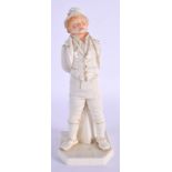 Royal Worcester figure of the Irishman from the Countries of the World series date mark 1890. 17cm h