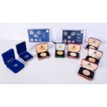 10 ISLE OF MAN PROOF COIN SETS (10)