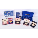 8 ISLE OF MAN PROOF COIN SETS (8)