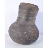 a large African tribal pottery jar 25 x 20 cm