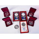 8 NORTH AMERICAN PROOF COIN SETS (8)