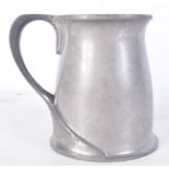 An Art deco style Liberties and Co Tudric pewter mug 11cm.