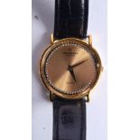 GOLD PLATED RAYMOND WEIL QUARTZ WATCH. Stamped 18K Plated, Dial 3.1cm incl crown