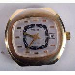 OVER SIZE VINTAGE ORION WATCH. Dial 4.2cm incl crown