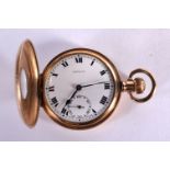 A GOLD FILLED POCKET WATCH BY PINNACLE. Dial 5cm, Weight 88g total