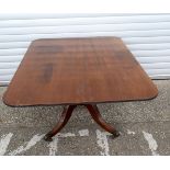 A Regency mahogany breakfast table C1815 7 x 110 x 143.5 cm.