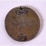 1740 KING GEORGE II HALF-CROWN COIN.