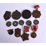 A COLLECTION OF SEVEN MEDALS AND 6 COINS (13)