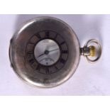 A SILVER POCKET WATCH, Hallmarked Birmingham 19315, Dial 5cm, weight 100g