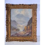 Douglas Falconer (1913-2004) A framed oil on board "Ben Ledi Culander Scotland" 45 x 34cm.