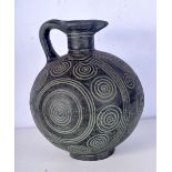 A 1930's Spanish Catalonian Romanesque style jug by Marco Quart Gerona 26 cm .