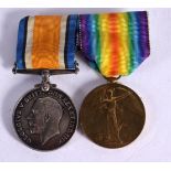 BRITISH WAR 1914/1918 & VICTORY MEDAL 1914/1919 PAIR TO 2888 PTE J KITE DERBY YEOMANRY (2)
