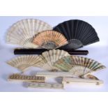 SIX BOXED VINTAGE FANS. (6)