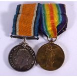 BRITISH WAR 1914/1918 & VICTORY MEDAL 1914/1919 PAIR TO 217488 SPR ALBERT H BARNES ROYAL ENGINEERS (