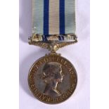 ROYAL OBSERVER CORPS MEDAL AWARDED TO CHIEF OBSERVER E TOOKEY