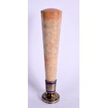 A HARDSTONE DESK SEAL. 11cm x 2.8cm