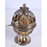 A RARE EARLY 19TH CENTURY FRENCH SILVER WAX JACK Paris 1819 to 1838. 194 grams. 11 cm x 8.75 cm x 7.