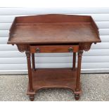 A mahogany side table C1830 85 x 89 x 53cm .