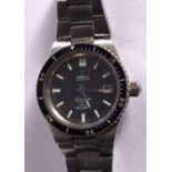 OMEGA SEAMASTER COSMIC 2000 AUTOMATIC BLACK DIAL MEN WATCH. Dial 4.3cm incl crown