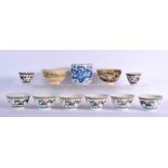 ASSORTED CHINESE REPUBLICAN PERIOD BOWLS etc. (11)