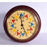 A CONTEMPORARY RAF CLOCK. 32 cm wide.