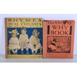 Children's books THE ANIMAL WHY BOOK by W P Pycraft coloured illustrations by Edwin Noble together w