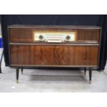 A Vintage Grundig gramophone/record player 80 x 118 x 36 cm.