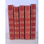 A collection of bindings/Pre - Raphaelites , Sir Edward Burne - Jones red half Morocco London 1901 t