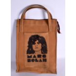 A VINTAGE MARC BOLAN BAG. 46 cm x 14 cm.