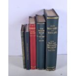 A collection of Scottish related books History of Tain by Rev W Taylor together with other Topolog